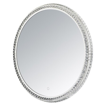 Et2 Led Crystal Round Mirror E42004-20